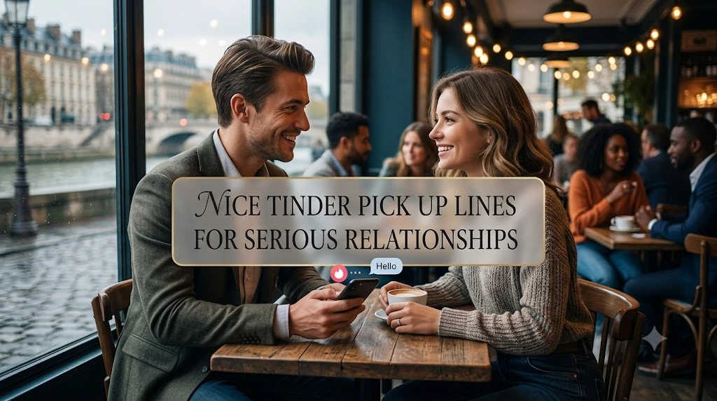 Nice Tinder Pick Up Lines for Serious Relationships