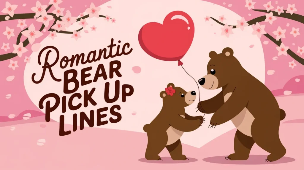Romantic Bear Pick Up Lines