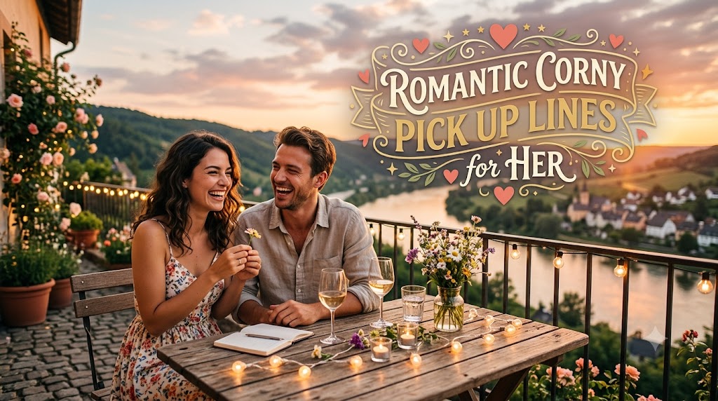Romantic Corny Pick Up Lines for Her
