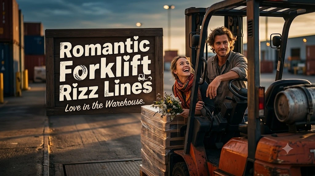 Romantic Forklift Rizz Lines