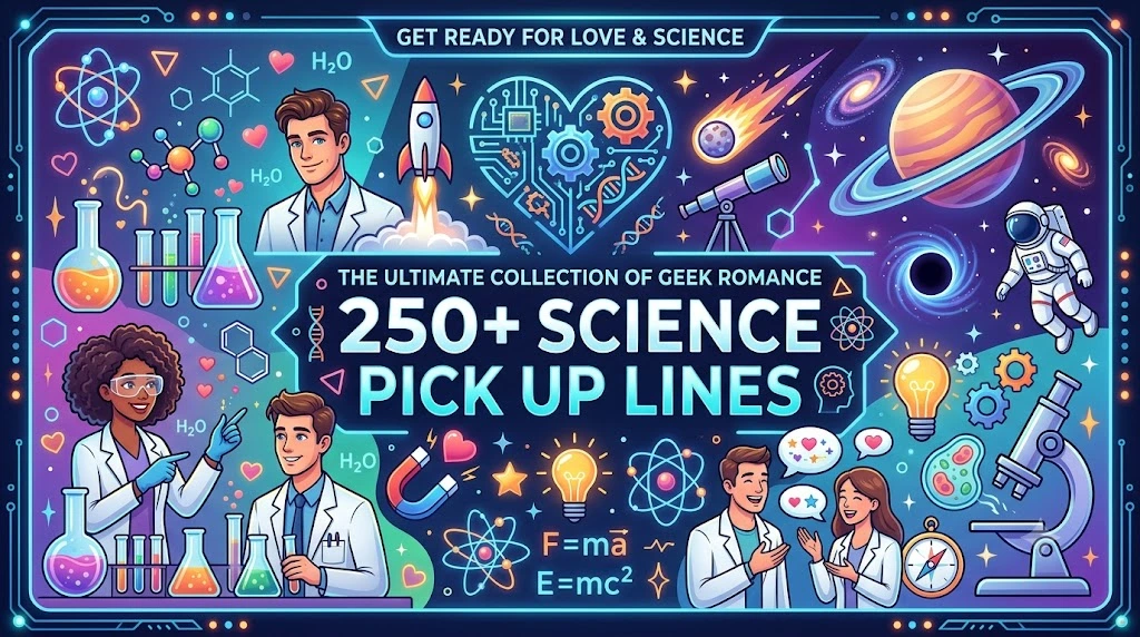 Science Pick Up Lines