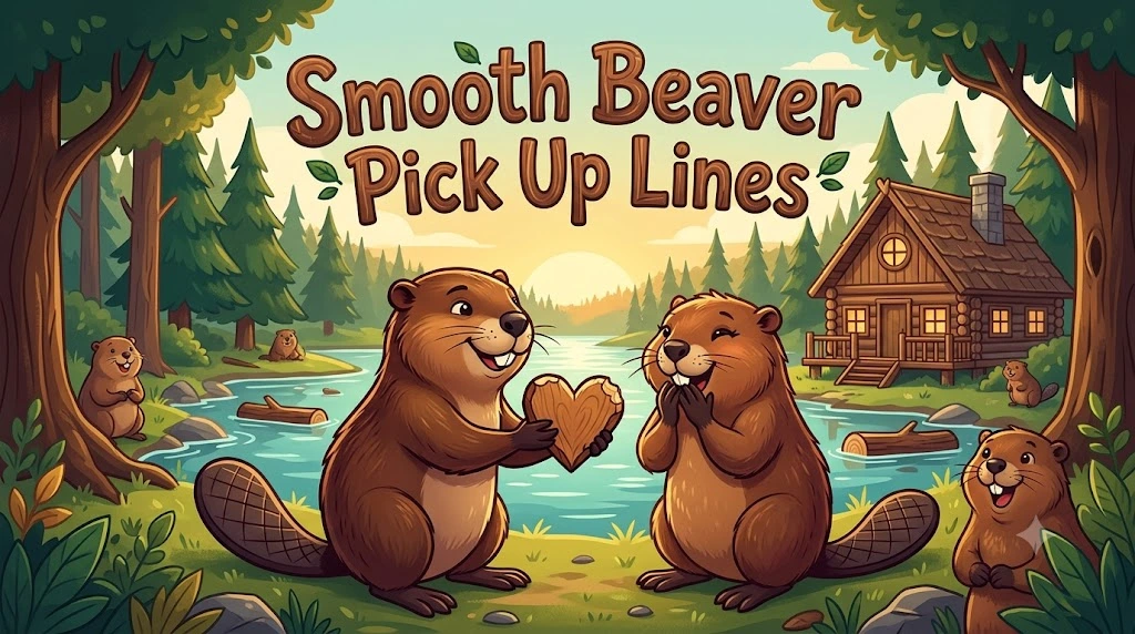 Smooth Beaver Pick Up Lines