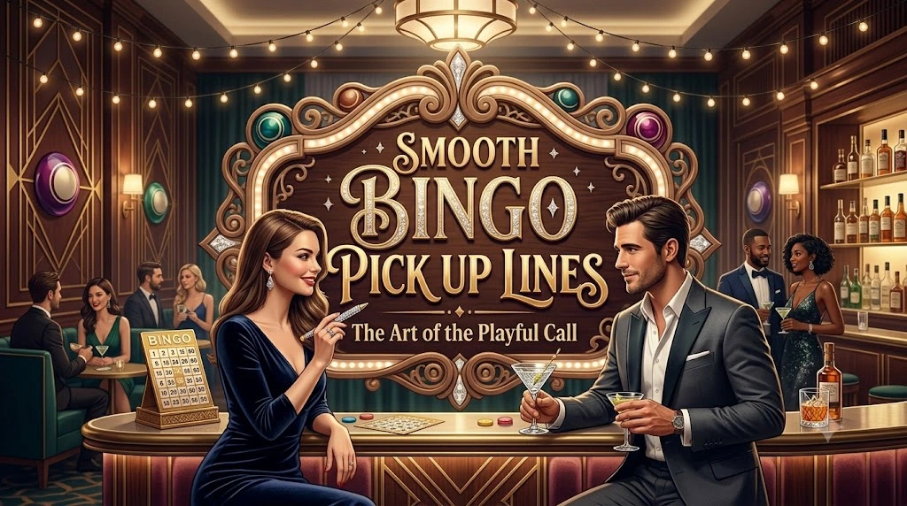 Smooth Bingo Pick Up Lines