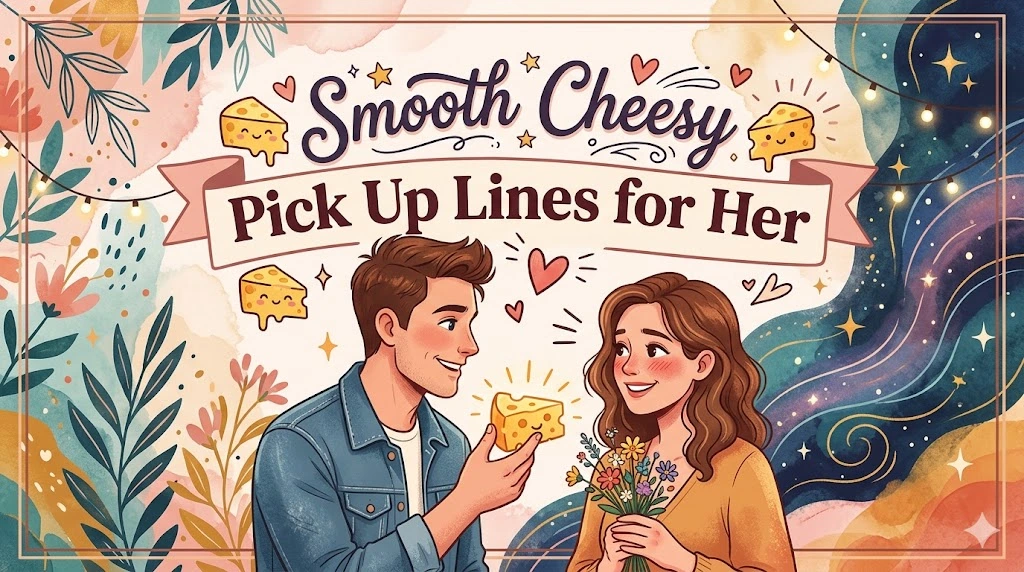 Smooth Cheesy Pick Up Lines for Her