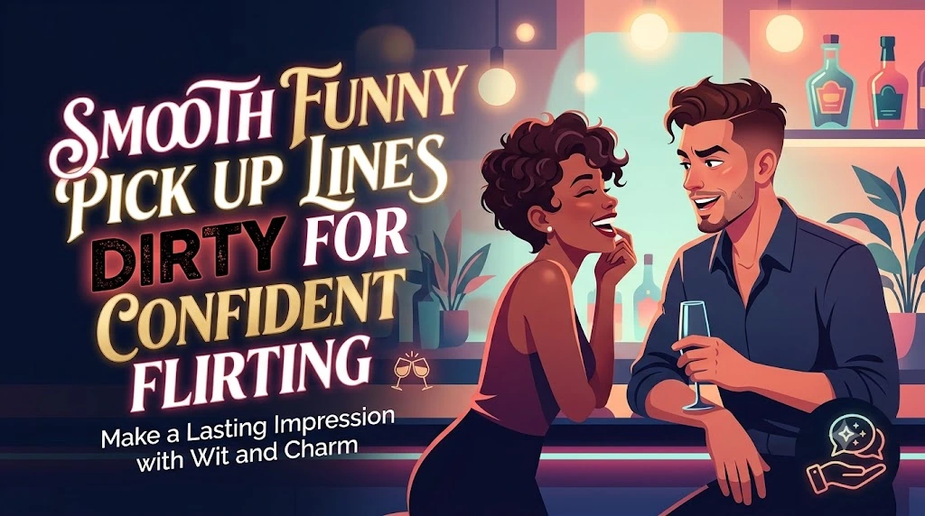 Smooth Funny Pick Up Lines Dirty for Confident Flirting