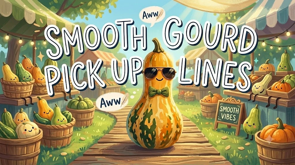 Smooth Gourd Pick Up Lines