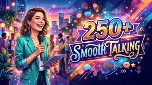250+ Smooth Talking