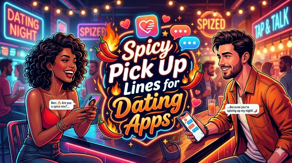 Spicy Pick Up Lines for Dating Apps