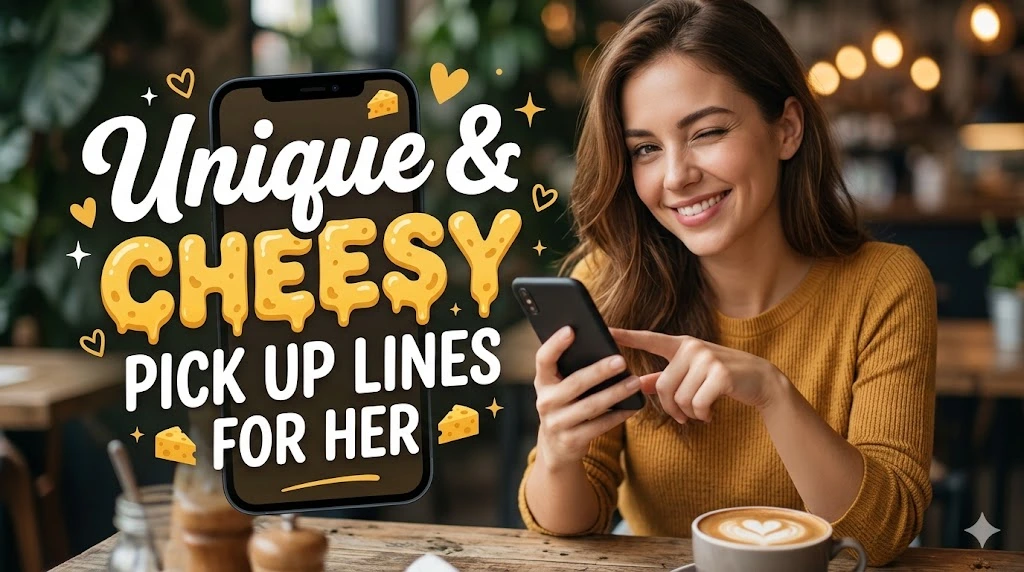 Unique Cheesy Pick Up Lines for Her
