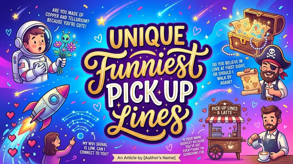 Unique Funniest Pick Up Lines