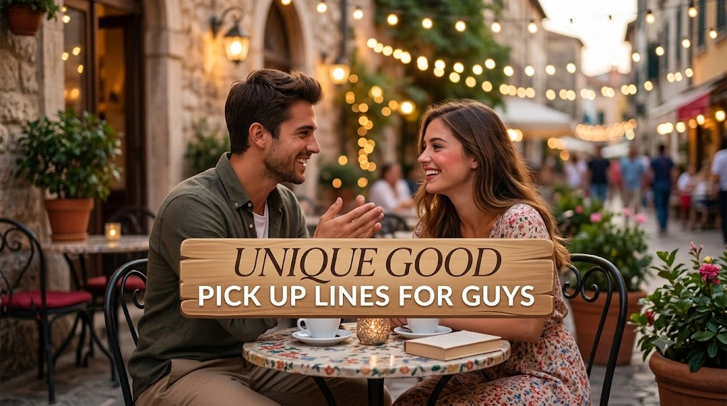 Unique Good Pick Up Lines for Guys