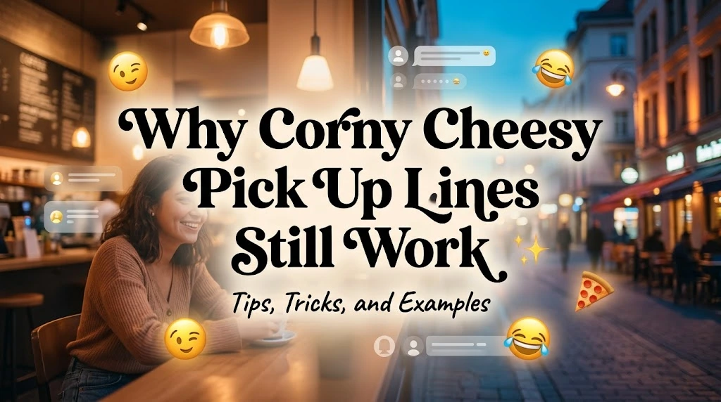 Why Corny Cheesy Pick Up Lines Still Work