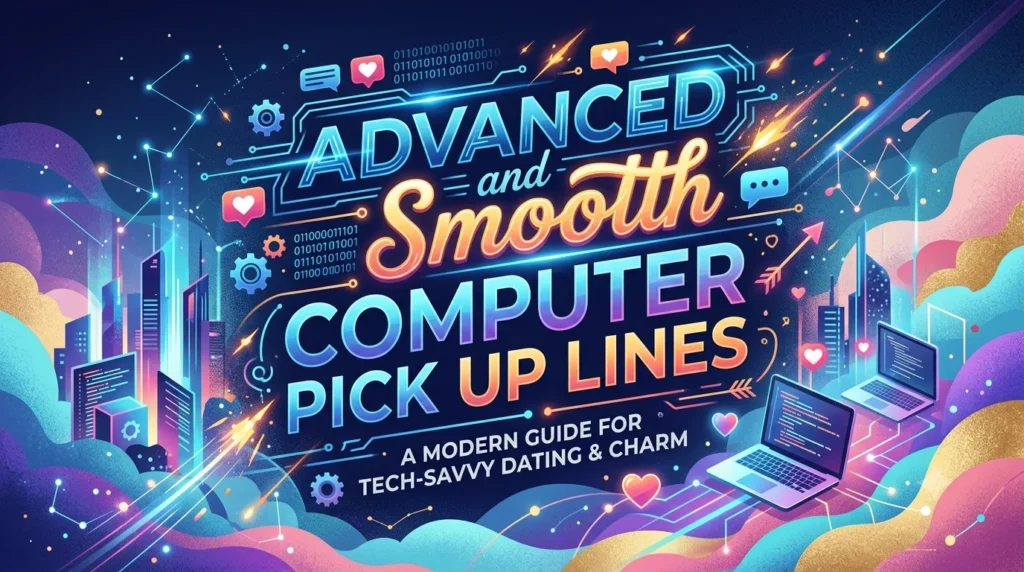 Advanced and Smooth Computer Pick Up Lines
