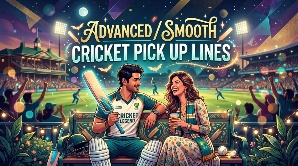 Advanced / Smooth Cricket Pick Up Lines