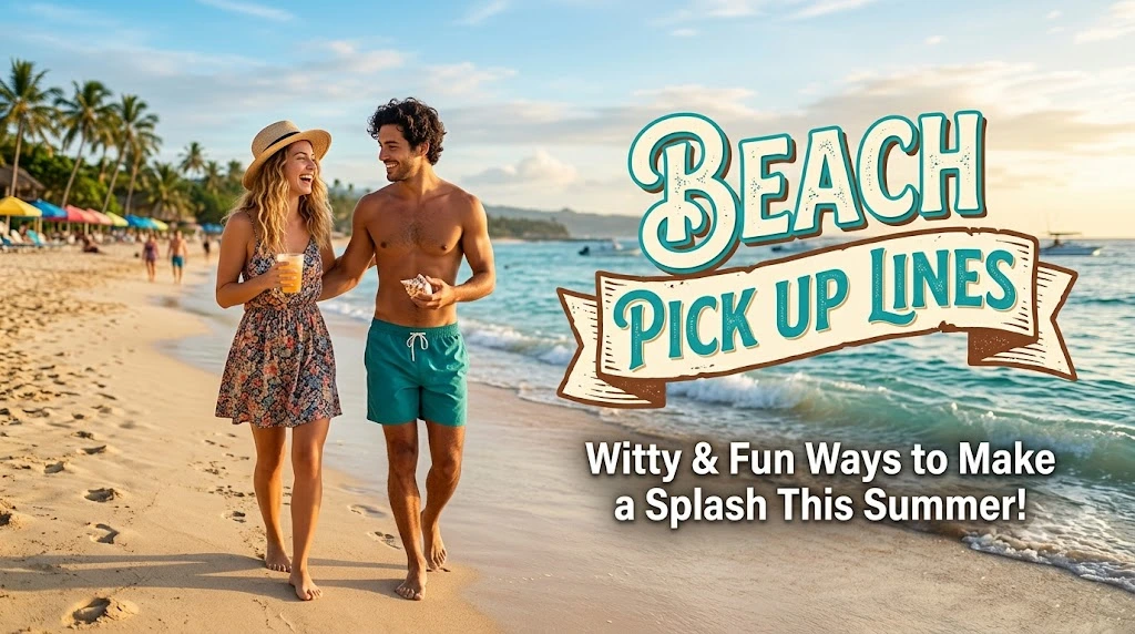 Beach Pick Up Lines
