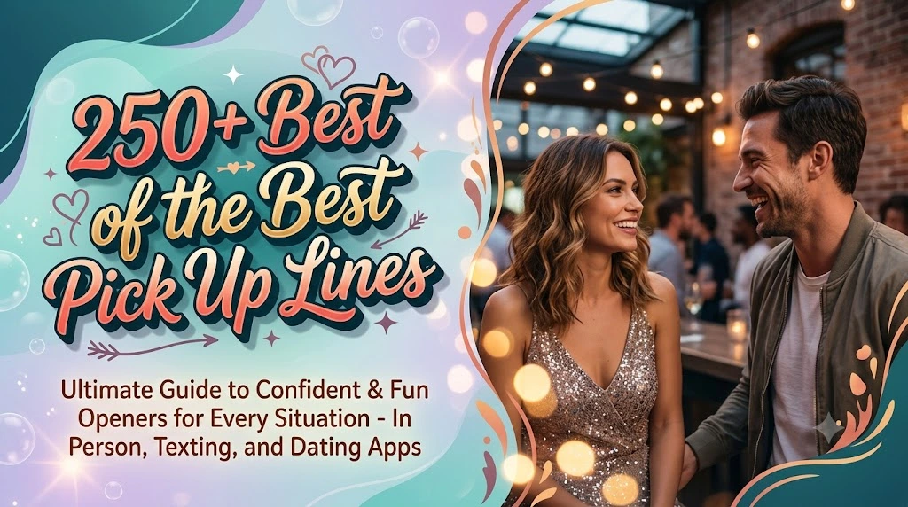 Best of the Best Pick Up Lines