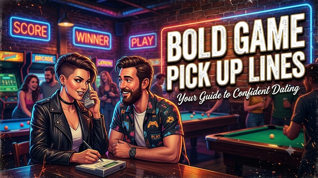 Bold Game Pick Up Lines