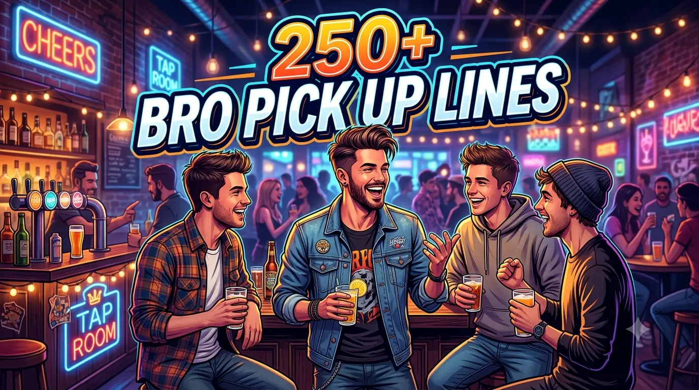 Bro Pick Up Lines