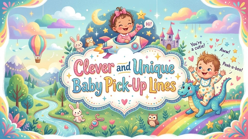 Clever and Unique Baby Pick Up Lines