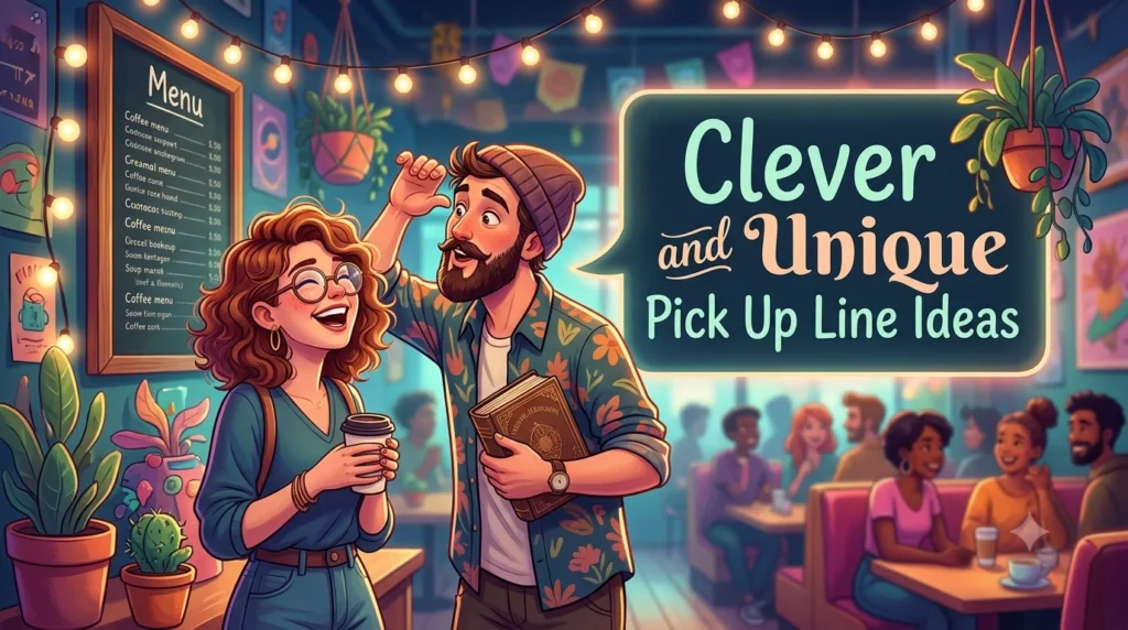 Clever and Unique Pick Up Line Ideas 