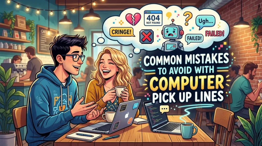 Common Mistakes to Avoid With Computer Pick Up Lines