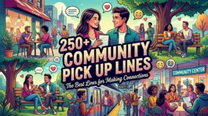250+ Community Pick Up Lines