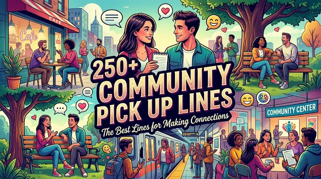 Community Pick Up Lines