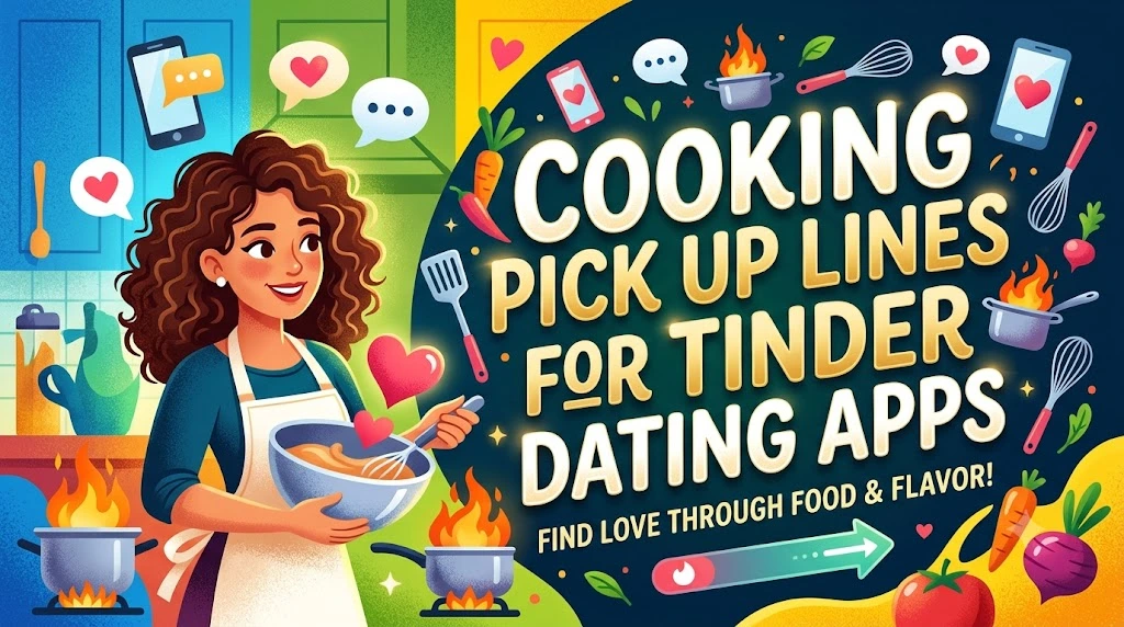 Cooking Pick Up Lines for Tinder and Dating Apps