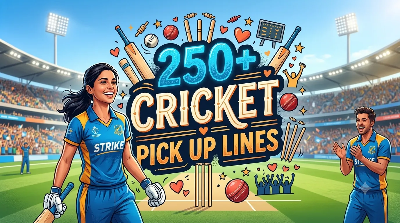 250+ Cricket Pick Up Lines