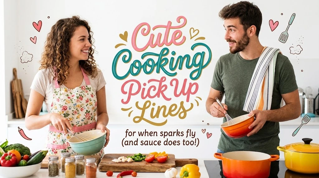 Cute Cooking Pick Up Lines