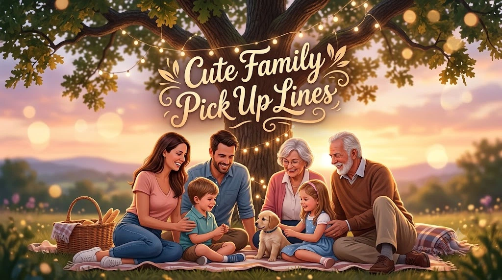 Cute Family Pick Up Lines