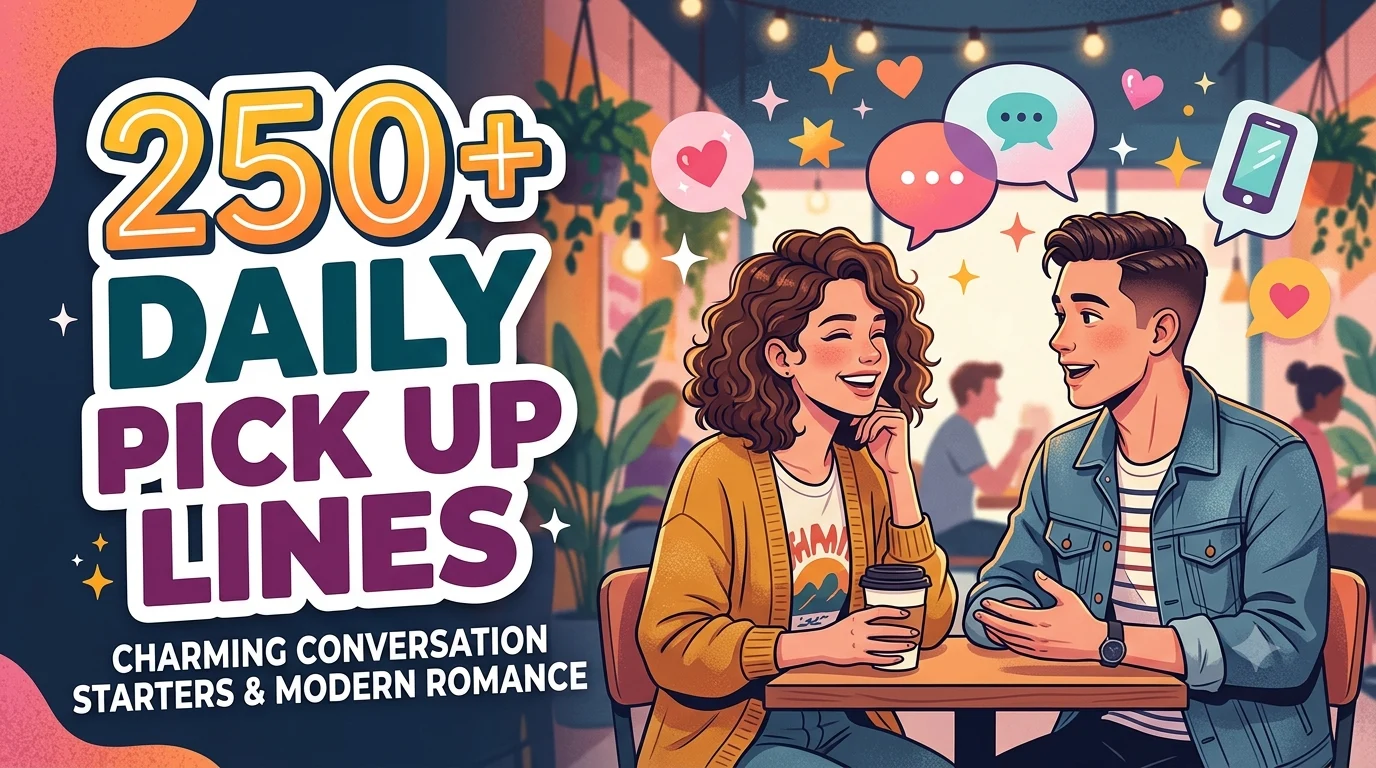250+ Daily Pick Up Lines
