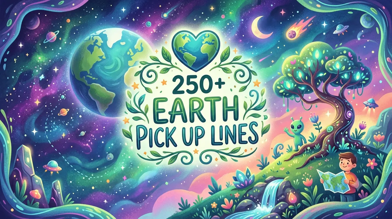 250+ Earth Pick Up Lines