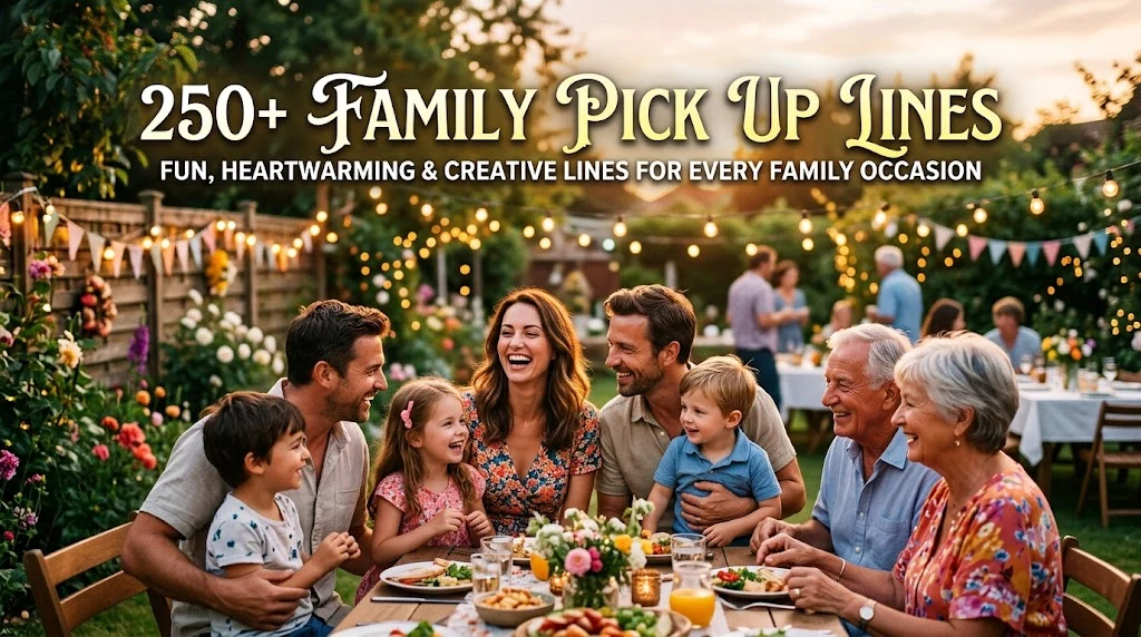 Family Pick Up Lines