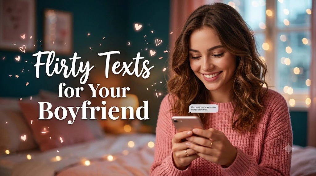 Flirty Texts for Your Boyfriend