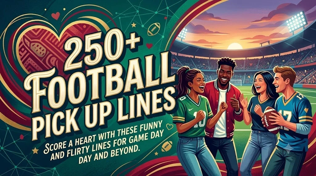 football pick up lines
