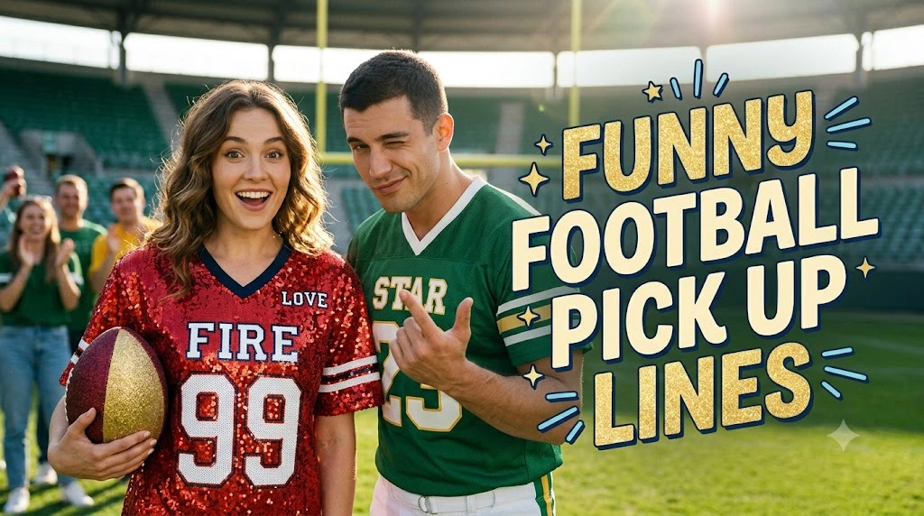 Funny Football Pick Up Lines