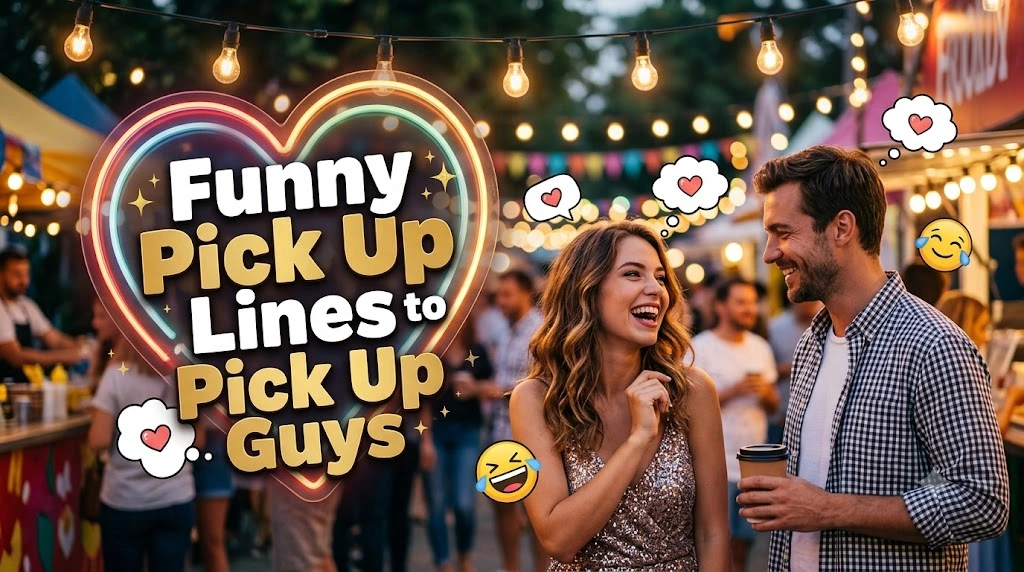Funny Pick Up Lines to Pick Up Guys