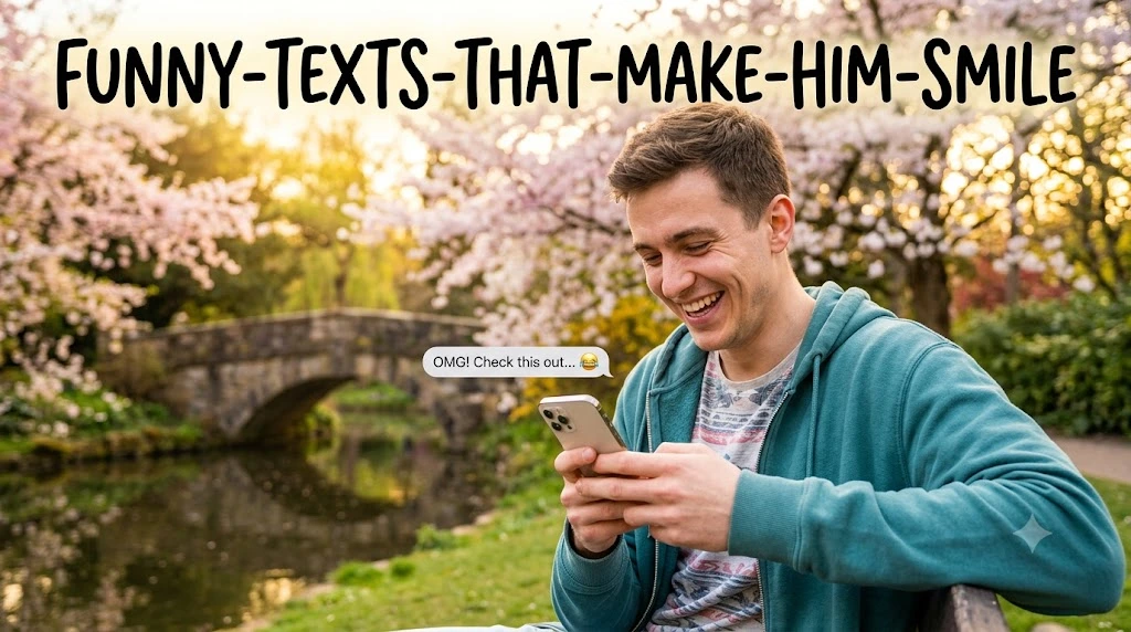 Funny Texts That Make Him Smile