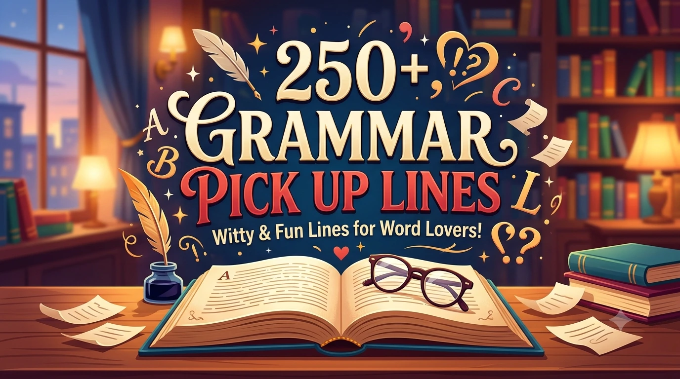 Grammar Pick Up Lines