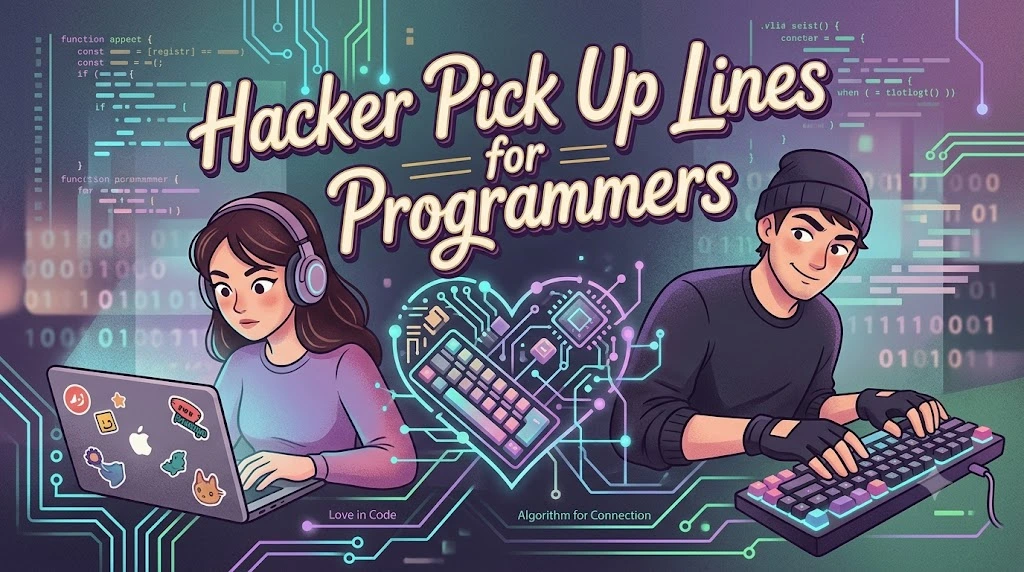 Hacker Pick Up Lines for Programmers