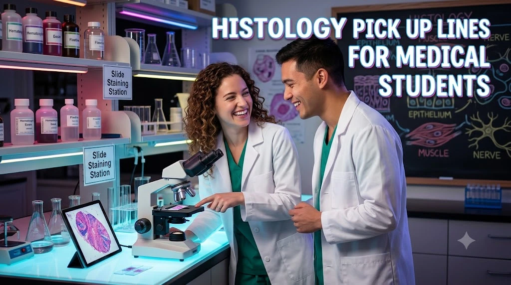 Histology Pick Up Lines for Medical Students