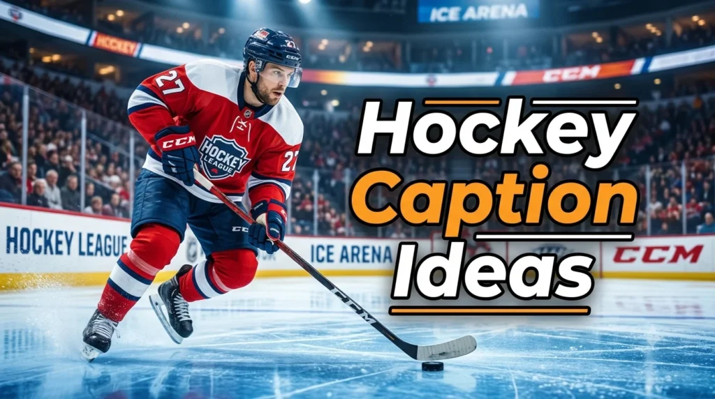 Hockey Caption Ideas