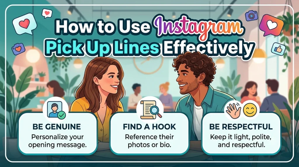 How to Use Instagram Pick Up Lines Effectively