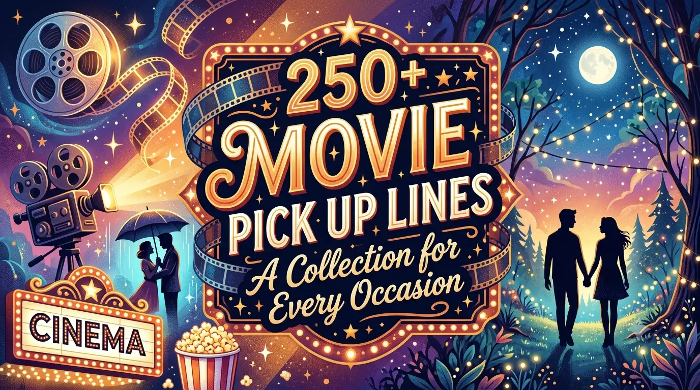 250+ Movie Pick Up Lines