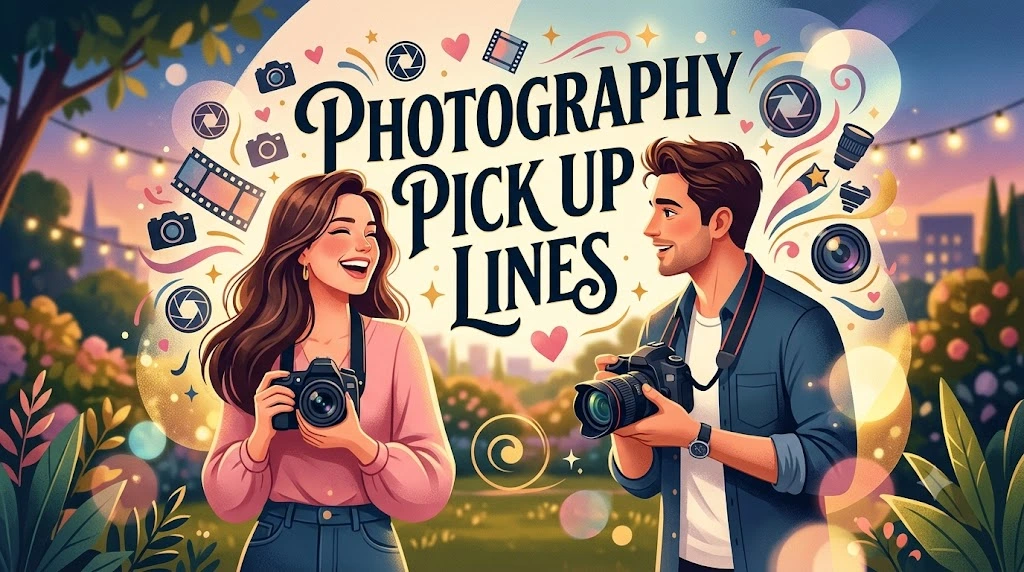 Photography Pick Up Lines