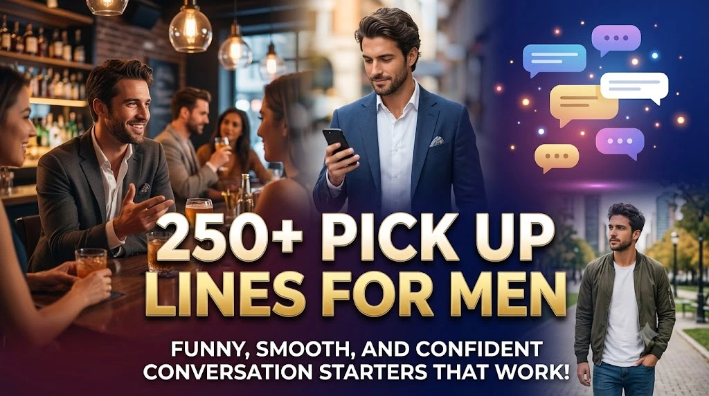 Pick Up Lines for Men