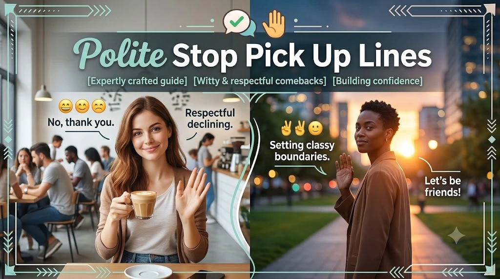 Polite Stop Pick Up Lines