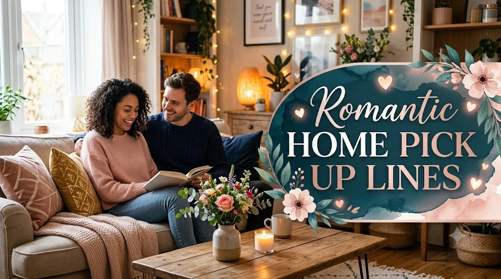 Romantic Home Pick Up Lines