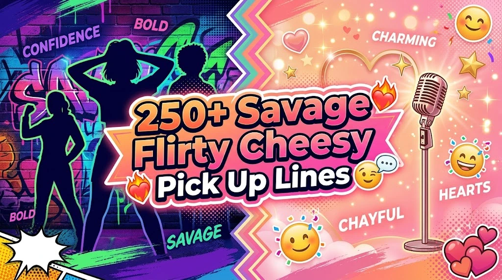 Savage Flirty Cheesy Pick Up Line